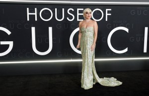 Lady Gaga arrives at "The House of Gucci" LA premiere at the Academy Museum of Motion Pictures on Thursday, Nov. 18, 2021, in Los Angeles. (Photo by Willy Sanjuan/Invision/AP)