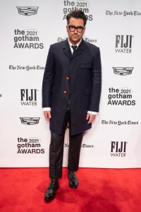 Dan Levy attends the 2021 Gotham Awards at Cipriani Wall Street in New York, New York, on Nov. 29, 2021. (Photo by Gabriele Holtermann/Sipa USA)(Sipa via AP Images)
