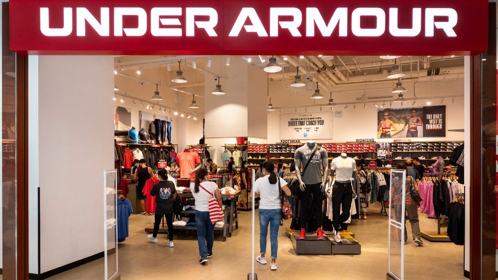 Under Armour noted revenue gains in its apparel and footwear