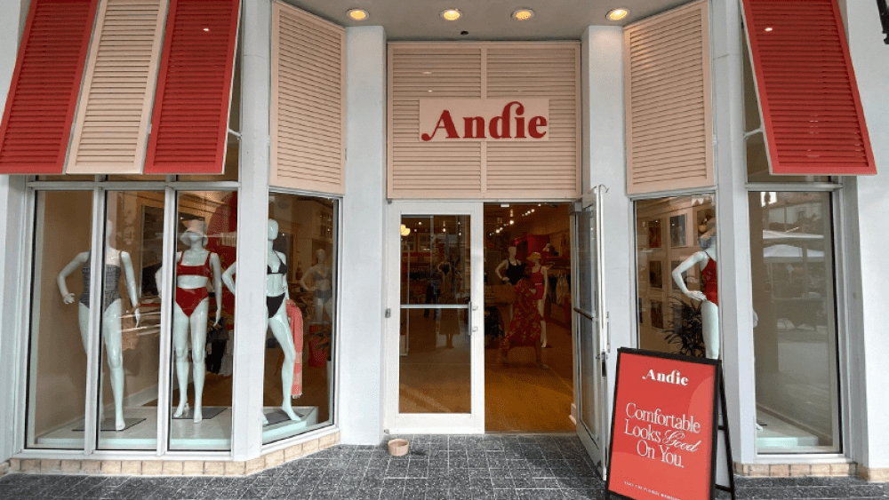 Andie Swim pop-up