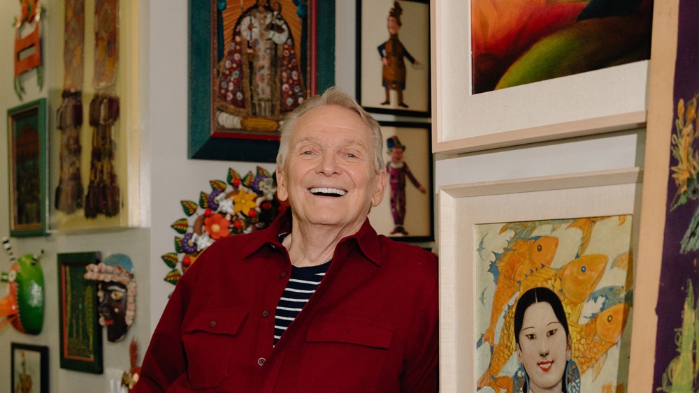 Bob Mackie in his California home.