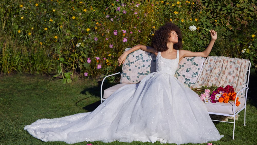 A look from Ines Di Santo Bridal Fall 2022