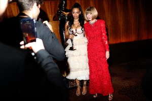 Aurora James and Anna Wintour