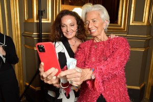 Diane von Furstenberg and Christine Lagarde