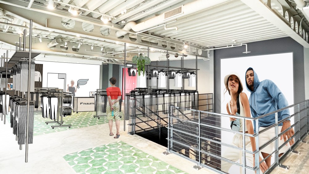 A rendering of Fabletics' Regent Street store
