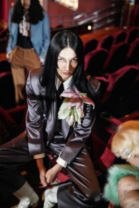 Backstage at the Gucci Spring 2022 Love Parade in Los Angeles