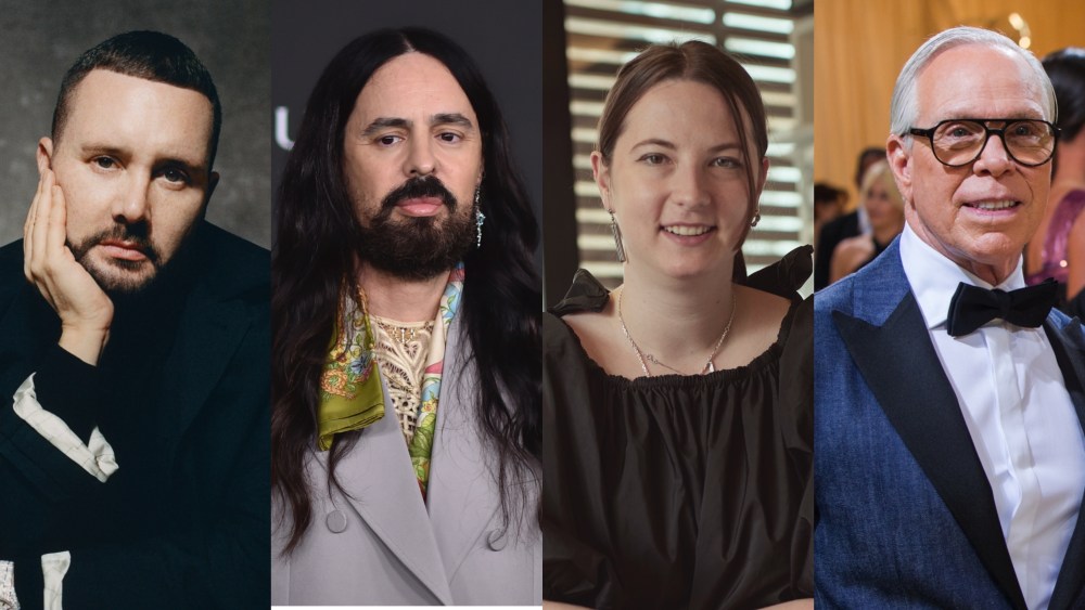 Kim Jones, Alessandro Michele, Nensi Dojaka, and Tommy Hilfiger