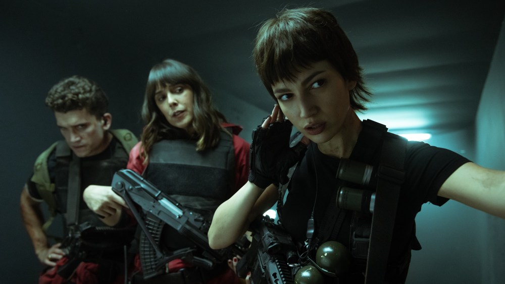A still from Netflix's La Casa De Papel (Money Heist)