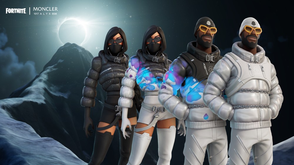 The Moncler Classic Set in Fortnite