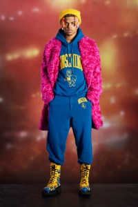 Moshino’s pre-fall men’s collection.