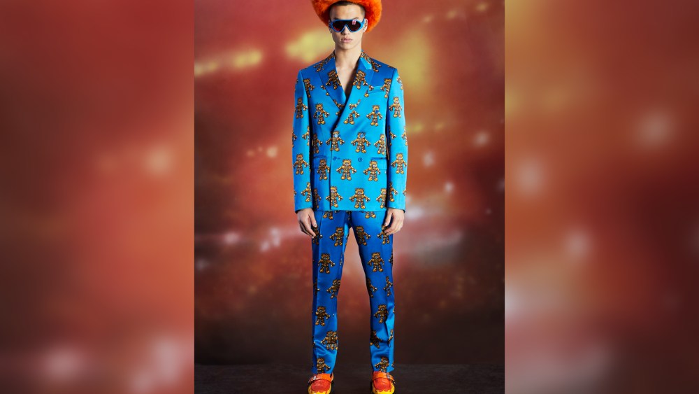 Moshino’s pre-fall men’s collection.