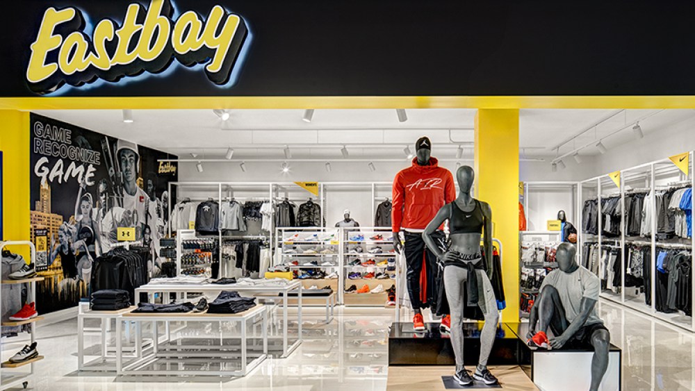 The Eastbay shop in Oakbrook, Ill.