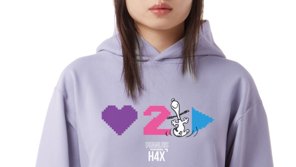 A look from the new “Peanuts” collaboration.