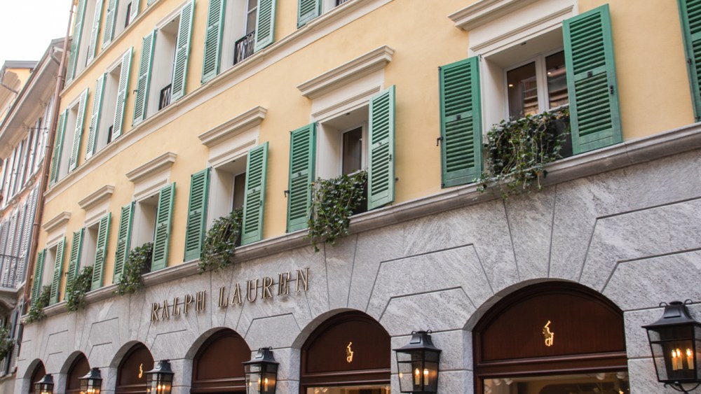 New Ralph Lauren store, Milan