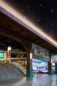 The UBS Arena at Belmont Park in New York.