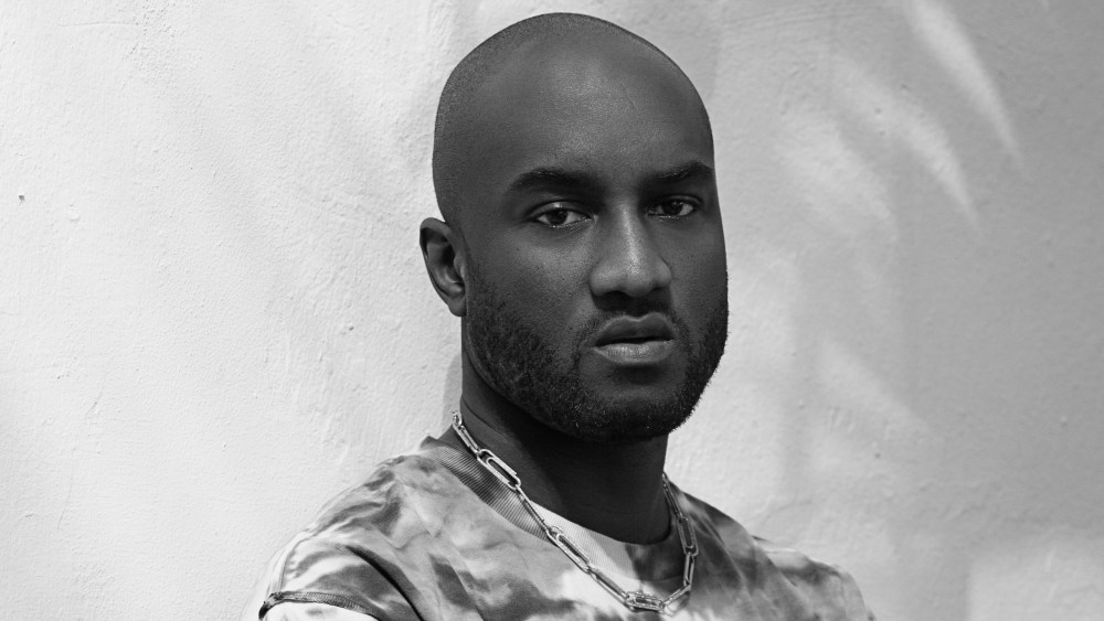Portrait of Virgil Abloh, photographed on December 6, 2018.