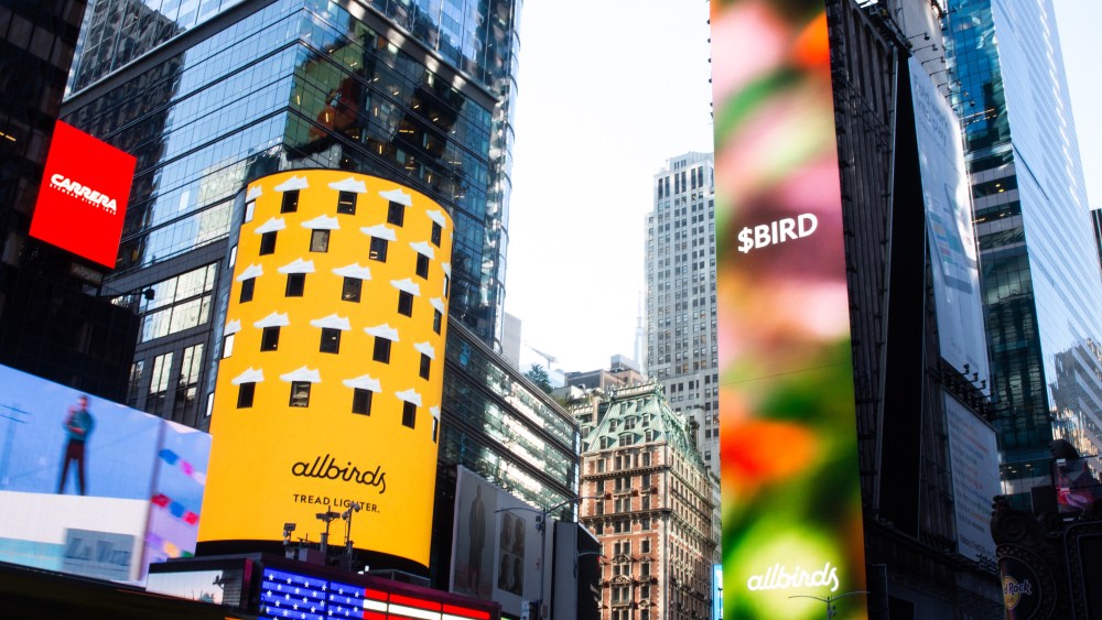 Allbirds is now trading on the Nasdaq.