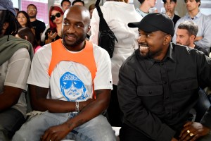 Virgil Abloh and Kanye West