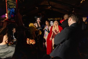 Guests at the eleventh annual amfAR Gala