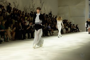 A look from the Chanel Cruise 2022 show in Dubai