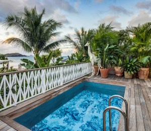 The Dioriviera pop-up at the Cheval Blanc hotel in St. Barths.