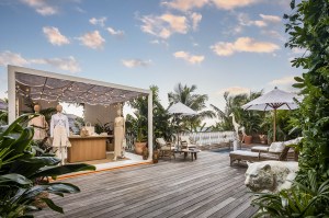 The Dioriviera pop-up at the Cheval Blanc hotel in St. Barths.
