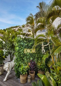 The Dioriviera pop-up at the Cheval Blanc hotel in St. Barths.