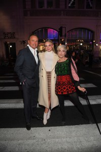 Rick Caruso, Gianna Caruso and Selma Blair