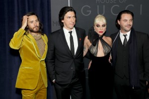 -New York, NY - 11/16/21 - "House of Gucci" New York Premiere-PICTURED: Jared Leto, Adam Driver, Lady Gaga and Jack Huston-PHOTO by: Marion Curtis / StarPix for MGM-Location: Jazz at Licoln Center