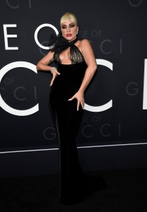 Lady Gaga attends the premiere of "House of Gucci" at Rose Theater at Jazz at Lincoln Center on Tuesday, Nov. 16, 2021, in New York. (Photo by Evan Agostini/Invision/AP)