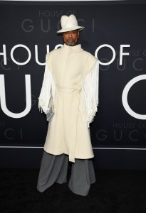 Billy Porter attends the premiere of "House of Gucci" at Rose Theater at Jazz at Lincoln Center on Tuesday, Nov. 16, 2021, in New York. (Photo by Evan Agostini/Invision/AP)