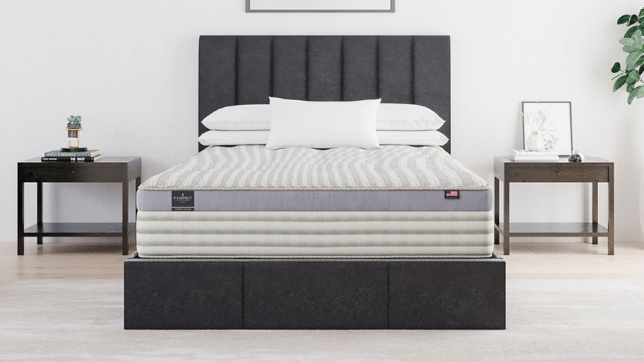 The collection uses sustainably sourced materials, including GOTS-certified organic wool and cotton, and all-natural Talalay latex.