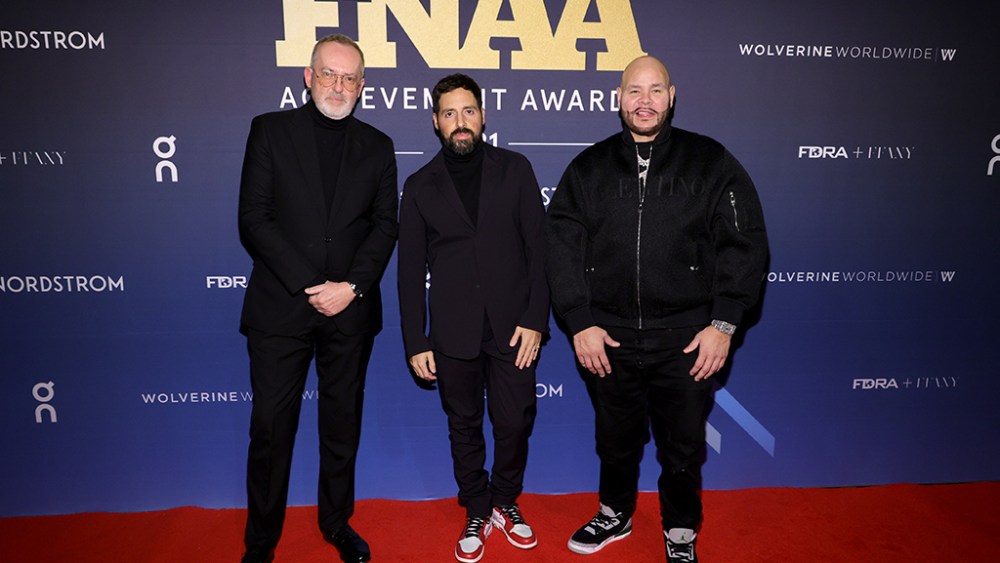Jim Moore Ronnie Fieg Fat Joe 35th Annual Footwear News Achievement Awards