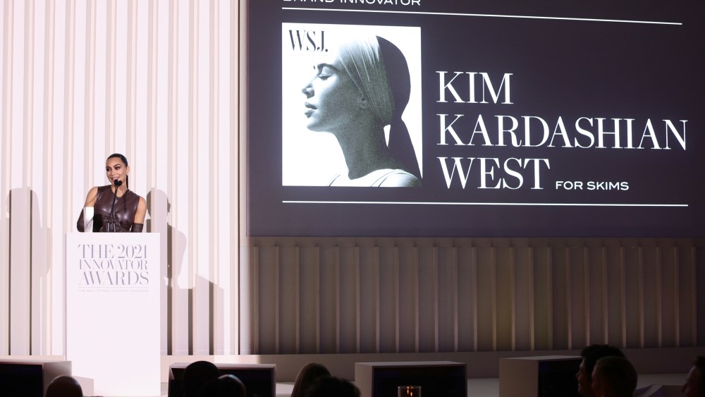 Kim Kardashian West Wears Leather Dress from Fendi x Skims Collection
