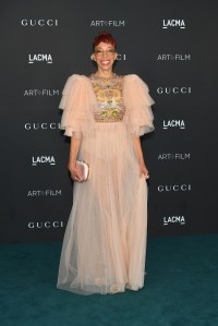 Amy Sherald at the LACMA Art + Film Gala at LACMA on November 6, 2021 in Los Angeles, California.