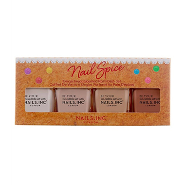 Nails Inc. Nail Spice 4-Piece Scented Nail Polish Set