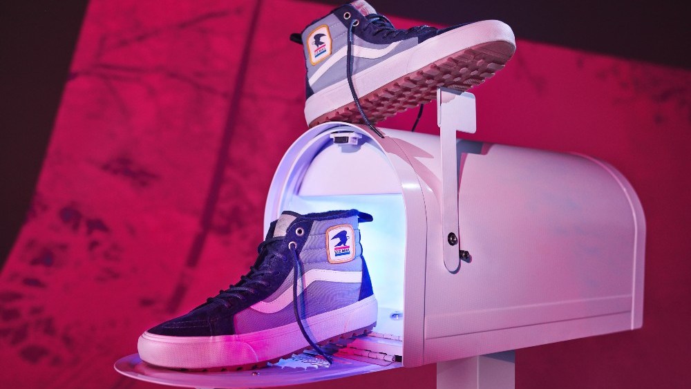 The Vans x USPS Sk8-Hi MTE-1.