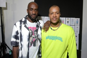 Virgil Abloh and Heron Preston