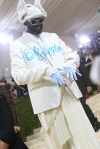 Virgil Abloh at the 2021 Met Gala