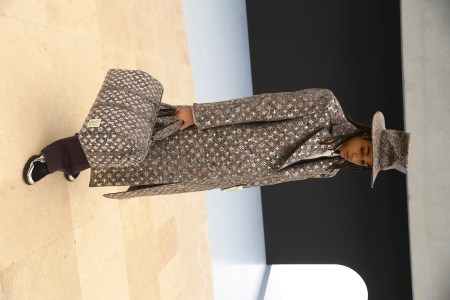 Backstage at Louis Vuitton Men's Fall 2021