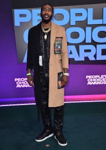 Iman Shumpert arrives at the People's Choice Awards on Tuesday, Dec. 7, 2021, at the Barker Hangar in Santa Monica, Calif. (Photo by Jordan Strauss/Invision/AP)