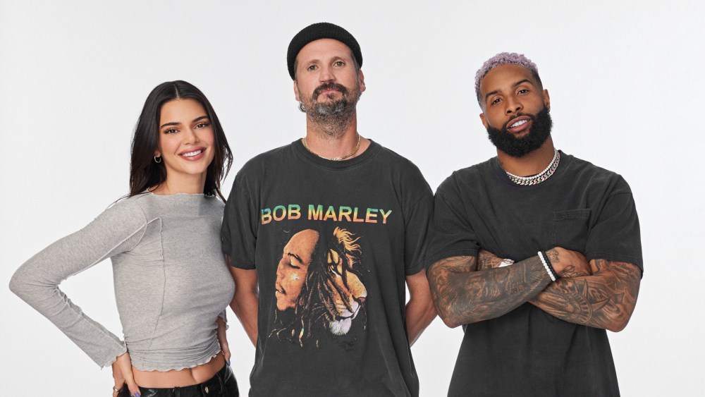 Kendall Jenner, Shaun Neff and Odell Beckham Jr.
