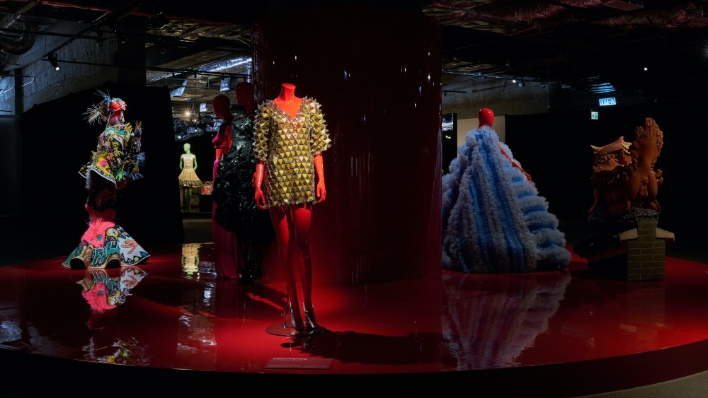 Pieces from the exhibition came from 22 fashion houses and also the K11 Craft and Guild Foundation.