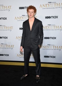 Niall Cunningham attends the premiere of HBO's "And Just Like That" at the Museum of Modern Art on Wednesday, Dec. 8, 2021, in New York. (Photo by Evan Agostini/Invision/AP)