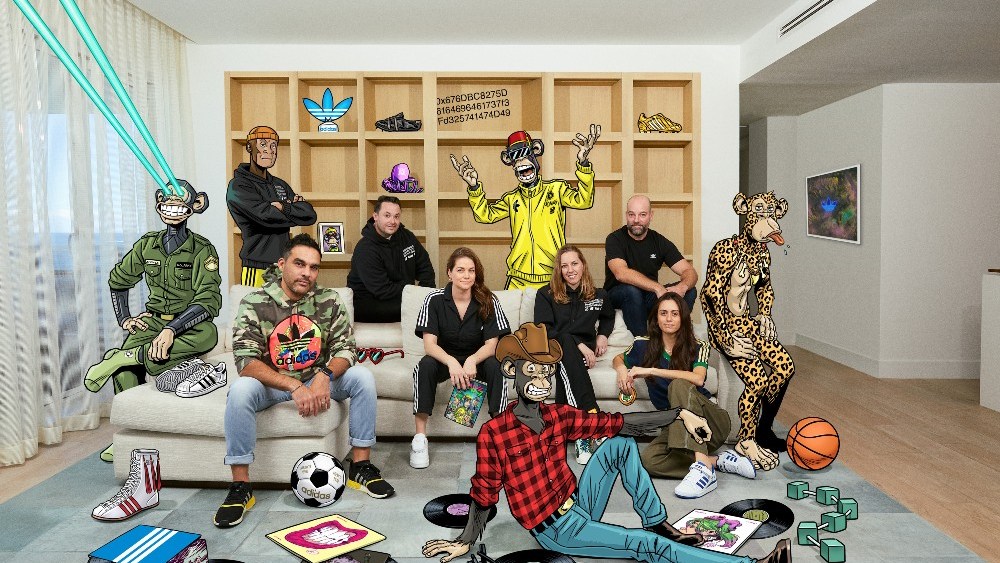 Adidas created its Into the Metaverse collection collection with the Bored Ape Yacht Club, GMoney and Punks Comic