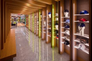 A look at the men's shoe floor at the New York flagship.