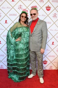 Jared Harris and Allegra Riggio