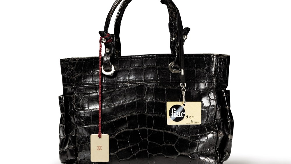 Karl Lagerfeld's Chanel bag