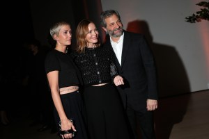 Kristen Wiig, Leslie Mann and Judd Apatow