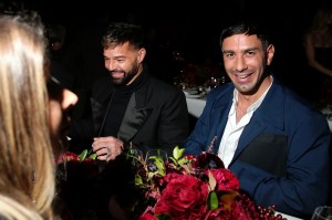 Ricky Martin and Jwan Yosef